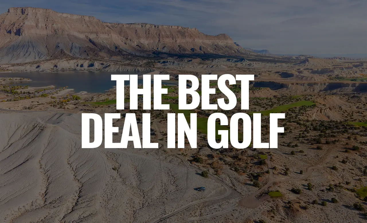 Millsite Golf Course Memberships Photo of Millsite Golf Course with the words 'The Best Deal in Golf'